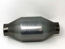 2.25 Universal Catalytic Converter With 5 Round Body Epa Stainless Steel New
