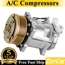 Ac Compressor For 1985-1990 Jeep Cherokee Wrangler Cj7 Sanden Sd508 Co 9537c