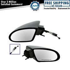 Manual Remote Side View Mirrors Leftright Pair Set Of 2 For 93-02 Chevy Camaro