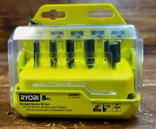 Ryobi - A25rs51 Straight Router Bit 5-piece Set