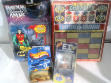 Vintage Toys Batman Robin Hot Wheels E.t. Ten Cent Charley Game Great Find X17