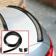 Gloss Black 4.9ft Universal Car Rear Tail Trunk Spoiler Lip Top Roof Wing Trim