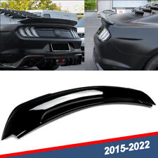Glossy Black Rear Trunk Lip Spoiler Wing Gt350 Style For 2015-2022 Ford Mustang