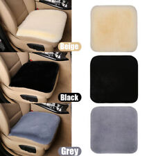 Universal Sheepskin Car Front Seat Cover Warm Winter Fur Front Seat Cushion Pad