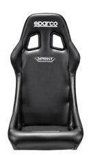Sparco Sprint Black Vinyl Fia Approved Competition Racing Bucket Seat