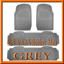 4 Pcs Chevrolet Tahoe Heavy Duty Gray  Floor Mats Full Set