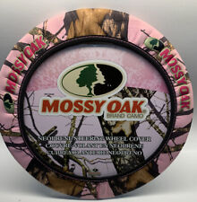 New Mossy Oak Brand Pink Camo Msw4407 Neoprene Steering Wheel Cover Camouflage