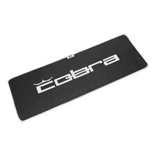 New Cobra Microfiber Tour Golf Towel Black - 39 X 14