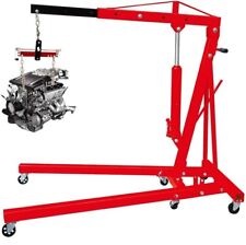 Heavy Duty Engine Hoist Leveler Cherry Picker Shop Crane Load Lift Tool 1500 Lbs