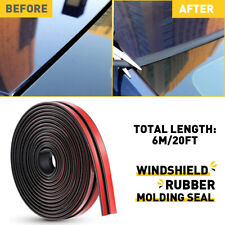 6m20ft Windshield Rubber Molding Seal Trim Universal For Windscreen Sunroof