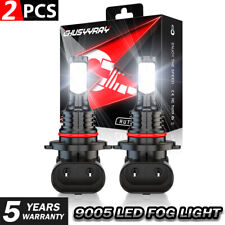 9005 9006 H10 9145 6000k White 160w Led Fog Light Foglamp Driving Bulbs Kit 2pc