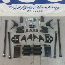 1960-1970 Ford Falcon Triangulated Rear Suspension Four 4 Link W2600lb Bags