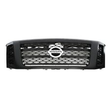 Oem 2017-2021 Nissan Titan Xd Midnight Edition Grille Assembly 62310-ez55d New