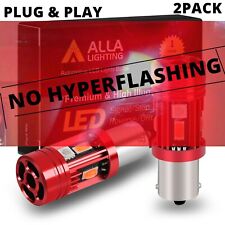 Led Rear Red Plug Play 1156 Canbus Turn Signal Lamp Resistorflasher Relay