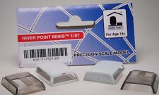 Ho 187 River Point 537-5251.69 Contoured Pickup Bed Cap White 2-pc.