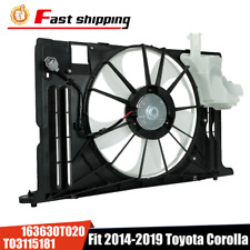 To3115181 For 2014 2015 2016-2019 Toyota Corolla Se Le Xse Radiator Cooling Fan