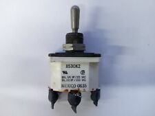 Vintage Quality Safran Eaton 8530k2 Switch Toggle Dc On-off-on Used