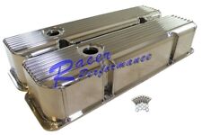 Pontiac Polish Aluminum Fabricate Valve Cover Finned 326 389 350 400 421 428 455