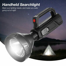 Rechargeable Led Searchlight Portable Super Bright Handheld Spotlight Flashlight