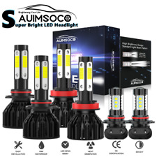 For 2015-2021 2022 2023 Ford F150 F-150 Led Headlight Hilo Beam Fog Light Bulbs