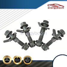 Fit Front Wheels Cam Bolt Bolts Kit Adjustable Camber Correction Alignment Kit