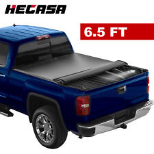For Chevy Silveradogmc Sierra 07-14 Vinyl Soft Roll-up 6.5ft Bed Tonneau Cover