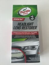 A Turtle Wax T240kt Headlight Lens Restorer Lens Kit Renew Rx