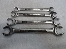 Craftsman Sae Nos Flare Nut Wrench Set Made In Usa - 4 Pcs