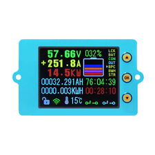 Wireless Battery Test Meter Hall Sensor Dc 120v500a Volt Current State Of Charge