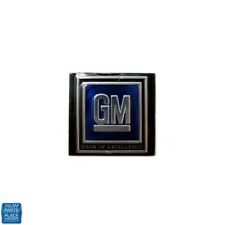 1967-72 Gm Seat Belt Emblem - Standard Blue New Each New