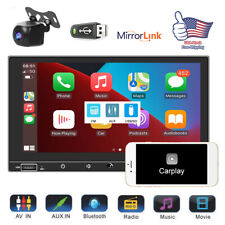 7 Double Din Car Stereo With Apple Carplay Android Auto Play Mp5 Radiocamera