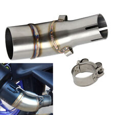 Slip-on Muffler Exhaust Pipe Silencer Link Pipe For Yamaha Yzf-r25 R25 R3 2015