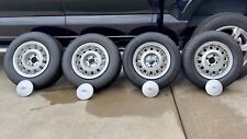 1986 Ford Mustang Lx 4 Lug Wheels Tires Great Shape - Set