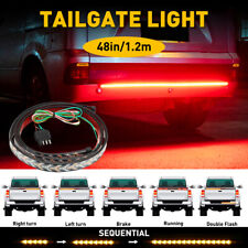 48 Truck Tailgate Led Light Bar Sequential Signal Brake Reverse Stop Tail Strip