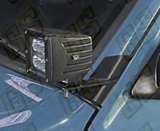 4 Windshield Led Light Bar Mounting Brackets For Jeep Cherokee Xj Mj 84-01