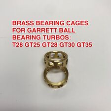 Gt28 Turbo Brass Cages Rebuild Kit Ball Bearing For Garrett Hks Pte Gt30 Gt35