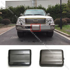 For Toyota Land Cruiser Lc100 1998-2007 Gray Car Front Bumper Winch Cover Trim