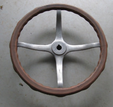 1930 31 Ford 17 Woodgrain Bakelite 4 Spoke Steering Wheel Packard Essex
