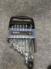 Klutch 7-pc. Metric Flex Ratcheting Wrench Set