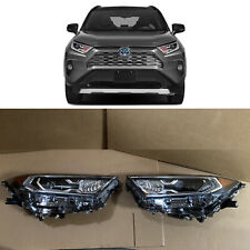 Front Led Projector Headlight Replacement For 2019 2023 Toyota Rav4 Hybrid Pair