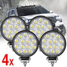 4.4 Inch Round Led Offroad Lights Driving Bumper Fog Lights Tractor Atv Truck Us