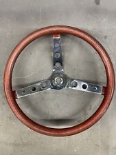 Vintage Superior 3 Spoke Steering Wheel Rat Hot Rod Ford Chevy Dodge Metal Flake