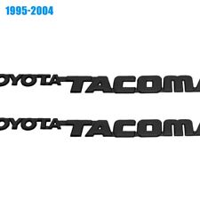 Black Door Side Badges For Tacoma 1995-2004 Fender Emblems Replacement Letters