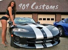 Fits All Dodge Vipers 10 Duel Twin Racing Stripes Graphics Vinyl Decal 36 Feet