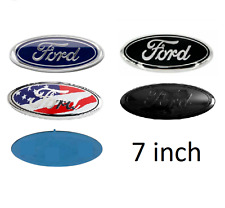 Ford 7 Inch Front Grille Tailgate Logo Emblem 3d Oval 3m Adhesive F150 F250 F350