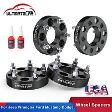 4pcs 5x4.5 To 5x5 1.25 Adapters Wheel Spacers For Jeep Wrangler Ford Mustang