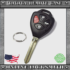 Remote Key Shell Replacement For Toyota Corolla 2009-2013 4 Buttons Fob
