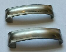 1936 1937 1938 Chevy Gmc Trucks Windshield Frame Joint Cover Pair Ss Free Ship