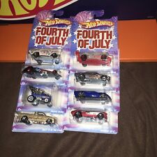 Hot Wheels Set Of 8 Fourth Of July 2008 57 Chevy Saleen Corvette Chevy S-10