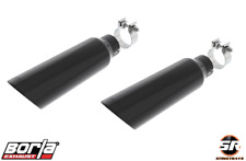 Borla 20162 Exhaust Tip Black Chrome 2.75 Inlet 4 Outlet 14 - Sold As Pair